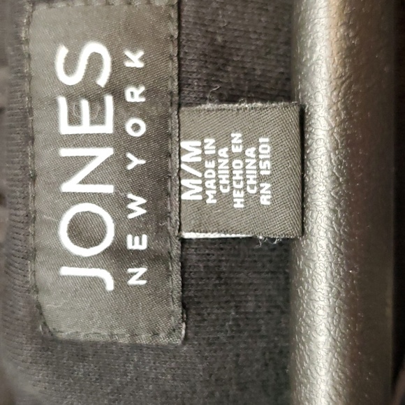 Jones New York Navy Pea Coat Medium - Picture 4 of 9